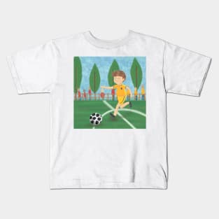 Footballer Kids T-Shirt